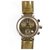 LOUIS VUITTON Q1122 Sable Medium Tambour Chronograph Quartz Watch 34mm femmes Acier Argenté  ref.188513