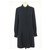 Claudie Pierlot Robe Polyester Bleu Marine  ref.188534