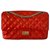 2.55 Chanel Red Leather  ref.188547