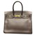 Hermès - Birkin 35 Vache Liegee Ebene Handbag Brown Leather  ref.188644