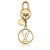 Louis Vuitton Porta-chaves LV novo Dourado  ref.188686
