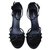 Fendi Sandals Black Leather  ref.188717