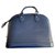 Louis Vuitton IMPECCABLE ALMA MARINE VUITON BAG Azul marinho Couro  ref.188829