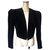 Yves Saint Laurent Jackets Black Cotton  ref.188830