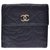 Chanel Camellia Black Leather  ref.189000