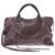 Balenciaga City Leather Bag Brown  ref.189252