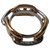 Hermès HERMES REGATE ring Anchor chain New condition Multiple colors Gold-plated  ref.189302