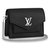 Louis Vuitton Mini Mylockme pochette Black Leather  ref.189350
