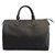 Speedy Louis Vuitton Handbags Black Leather  ref.189527