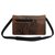 Miu Miu Handbags Brown Black Exotic leather Nylon  ref.189533
