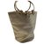 Rene Caovilla KLEINE Tasche Golden Leder  ref.189545