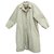 Burberry woman raincoat vintage t40/42 Beige Cotton Polyester  ref.188596