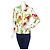 Americana floral Blumarine de algodón Multicolor