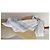 Sciarpa Diesel Bianca con Motivi Blu in Cotone Bianco - vista 3