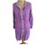 Antik Batik Kleider Lavendel Baumwolle  ref.190341