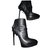 Yves Saint Laurent Ankle Boots Black Leather  ref.190383