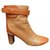 Chloé p boots 36,5 Beige Leather  ref.190412