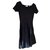 Sandro Dresses Black Viscose  ref.190415