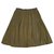 Escada Skirts Green Silk  ref.190432