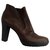 Tod's Brown Chelsea ankle boots Leather  ref.190459