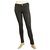 Burberry Brit Black Shiny Skinny Trousers Pants w. poignets zippés - Sz 26 Coton Polyester Elasthane Noir  ref.190569