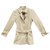Burberry light waterproof jacket in trench t style 38/40 Beige Polyester  ref.190594
