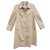 Burberry women's vintage raincoat 38 Beige Cotton Polyester  ref.190666