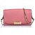 Burberry Pink Madison Leather Wallet on Chain Pony-style calfskin  ref.190732