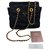 Vintage Prada Quilted Tessuto Tote Chain Bag Black Nylon  ref.190776