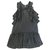 Isabel Marant Dresses Dark grey Silk  ref.191054