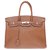 Hermès Hermes Birkin handbag 35 in Togo camel, gold-plated metal trim in good condition! Golden Leather  ref.191071