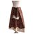 Salvatore Ferragamo Printed silk taffeta asymetrical skirt Multiple colors  ref.191093