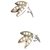 Christian Dior Earrings Silvery Metal  ref.191128