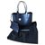 Emporio Armani bag Navy blue Synthetic Cloth  ref.191344