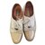 Russell & Bromley sapatos Abercombie clássicos Bege Couro Couro envernizado Nubuck  ref.191368