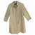 Burberry woman raincoat vintage seventies t 40 Beige Cotton Polyester  ref.192035