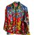Camicia Gianni Versace Multicolore Poliestere  ref.192060