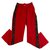 Pantalon de survêtement à boutons-pression à ouverture latérale rouge Nike Pantalon sz XS Polyester Noir  ref.192074