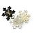 Spilla a fiocco di fiocco di neve Louis Vuitton Nero - vista 3