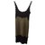 Diane Von Furstenberg DvF Olivette Dress Black Light brown Tweed Lace  ref.192183