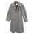 Autre Marque man coat in Harris Tweed t 52 Grey Wool  ref.192236