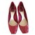 Christian Dior Medium high heels Red Leather  ref.192257