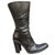 Free Lance p boots 36 Black Leather  ref.192277