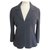 CHANEL Dark gray tweed jacket T38 Grey Wool  ref.192320