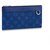 Louis Vuitton Discovery pochette new Blue Leather  ref.192417