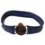 Karl Lagerfeld Belts Blue Leather  ref.192428