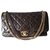 Chanel Maxi Shiva easy flap bag Taupe Leather  ref.192478