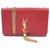 Yves Saint Laurent YSL Red Medium Kate Leather Crossbody Bag Pony-style calfskin  ref.192554