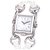 Gucci Silver Signoria Uhr Silber Weiß Leder Stahl Metall Kalbähnliches Kalb  ref.192581