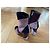 Botines Gianvito Rossi Negro Rosa Burdeos - vista 8